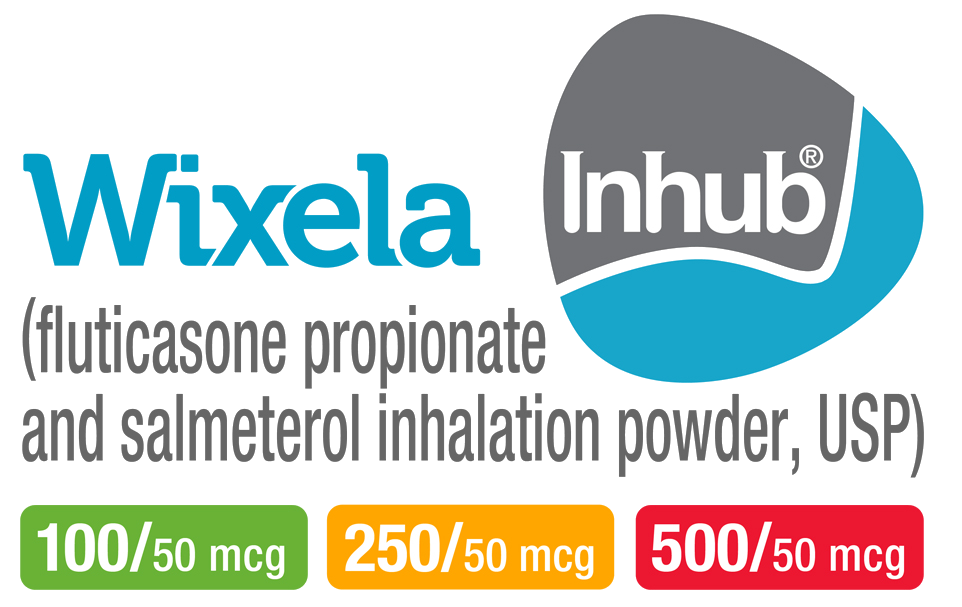 Wixela Inhub (fluticasone propionate and salmeterol inhalation powder, USP) home Wixela Inhub (fluticasone propionate and salmeterol inhalation powder, USP) home